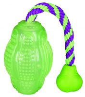 TRIXIE TX-33647 Мяч для регби фосфоресцирующий, 10 см/30 см