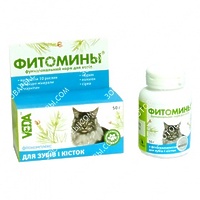 Фитомины - Для зубов и костей для кошек