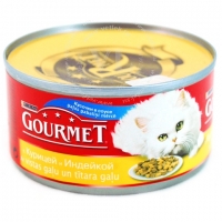 Gourmet консерва для кошек, 6 х 195г