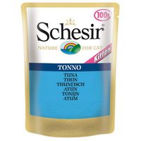 SCHESIR для котят в желе с тунцом 100г