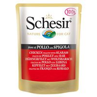 SCHESIR в желе курицы с окунем 100г