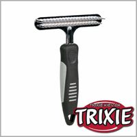 TRIXIE TX-2406 Скребница двухрядная с частым зубом TRIXIE
